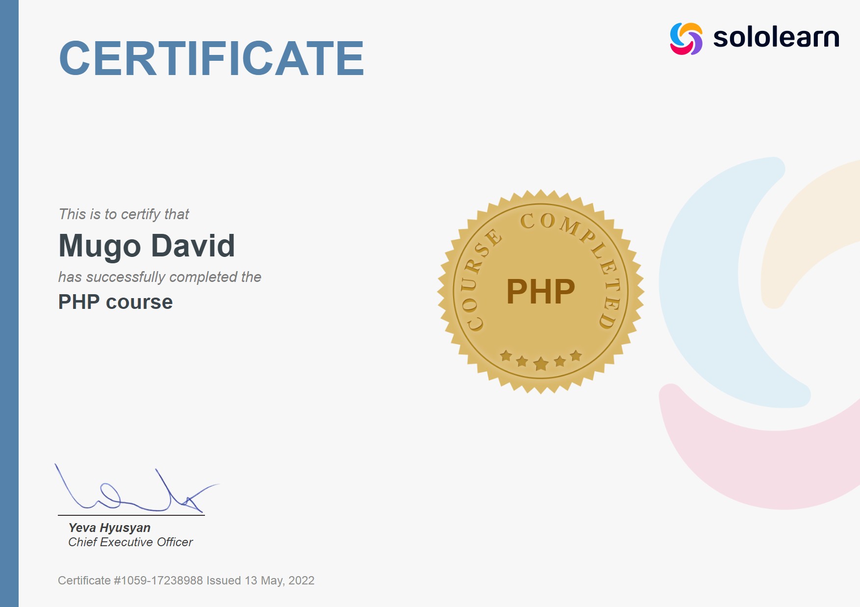 php cert